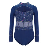 Girls Rhinestones Leotard